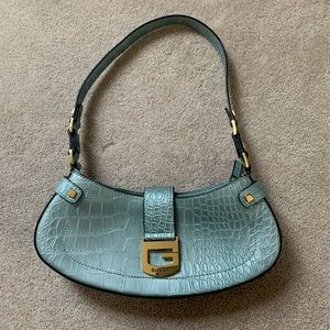 ⭐️GUESS BLUE CROCODILE BAG